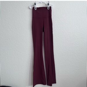 Lululemon red groove align leggings